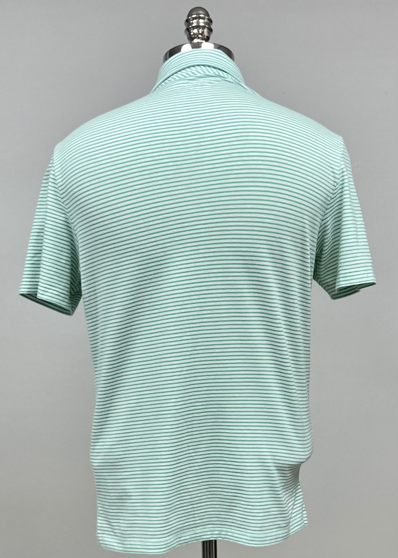 Camiseta Polo Vineyard Vines 🐳 con rayas en verde y blanco Talla S Entalle Regular