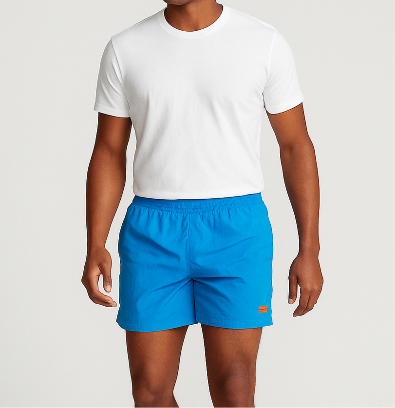 Short de baño Hugo Boss 🇩🇪 color azul talla L