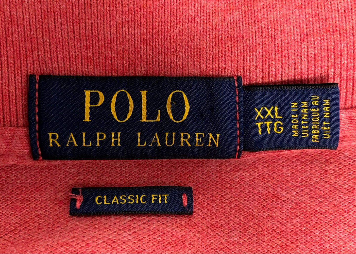Camiseta Polo Ralph Lauren 🏇🏼color rosado magenta Talla XXL Entalle Clásico
