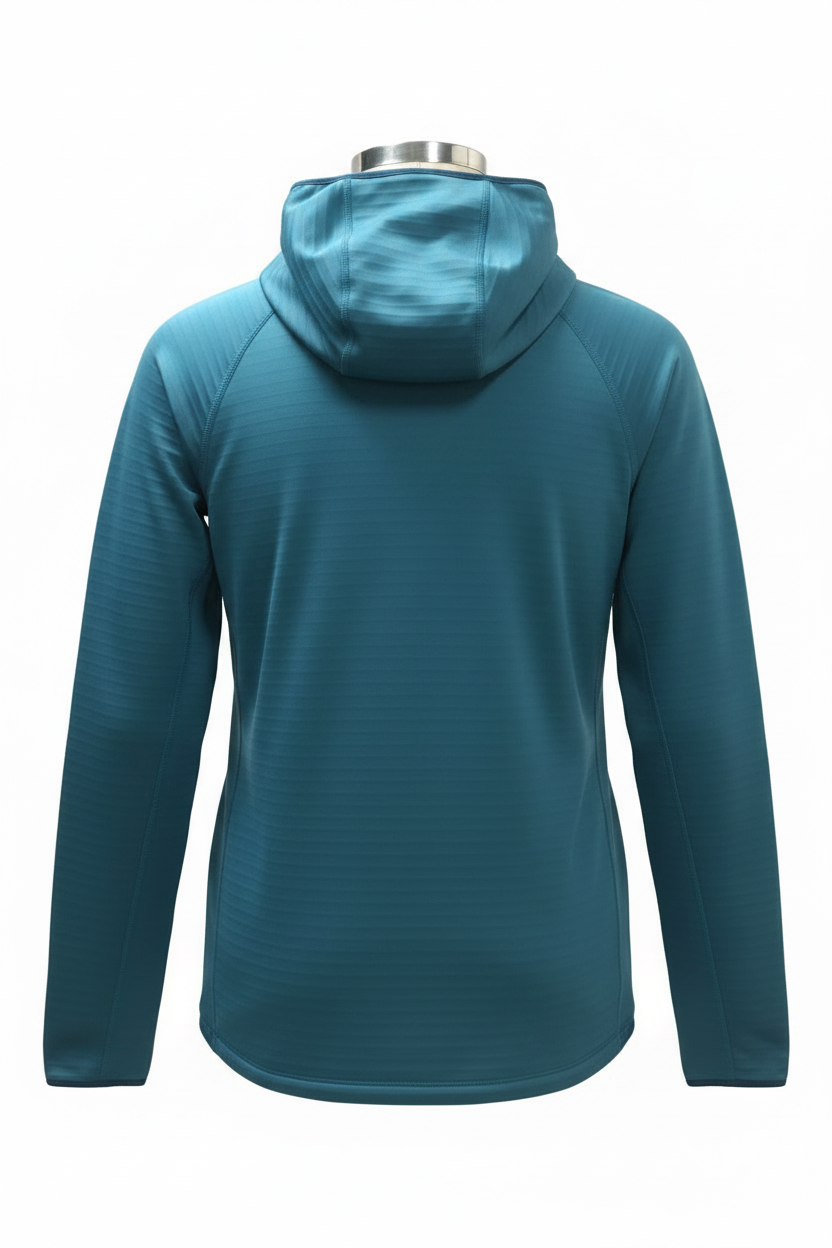Sudadera Hoodie The North Face ⛰️ color verde esmeralda y logo blanco Talla S