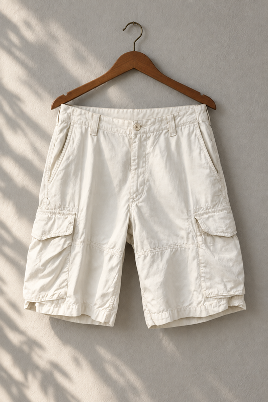 Short Cargo Polo Ralph Lauren 🏇🏼 color blanco talla 36 (ver descripción)