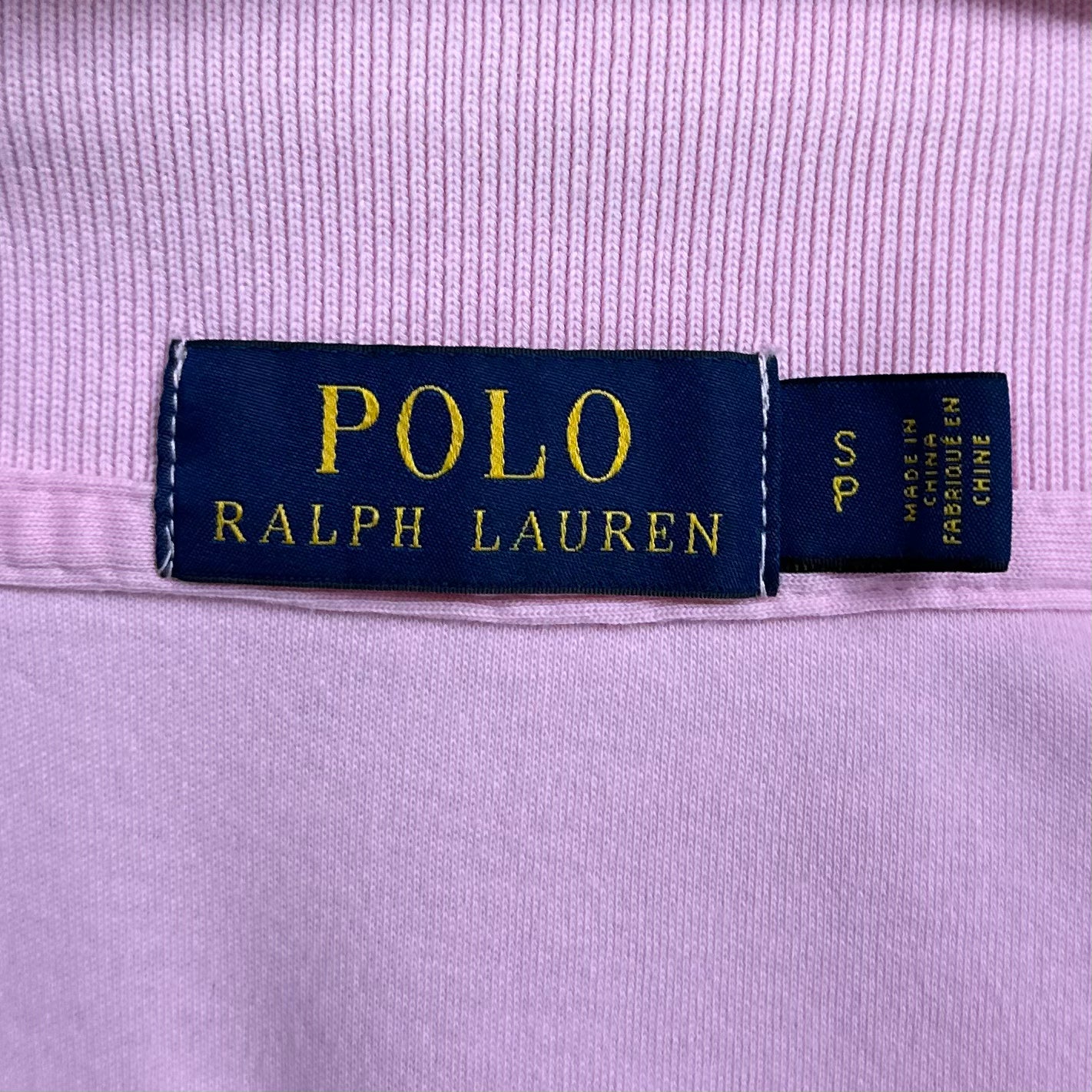 Camiseta Polo Ralph Lauren 🏇🏼color rosado claro Talla S Entalle Regular