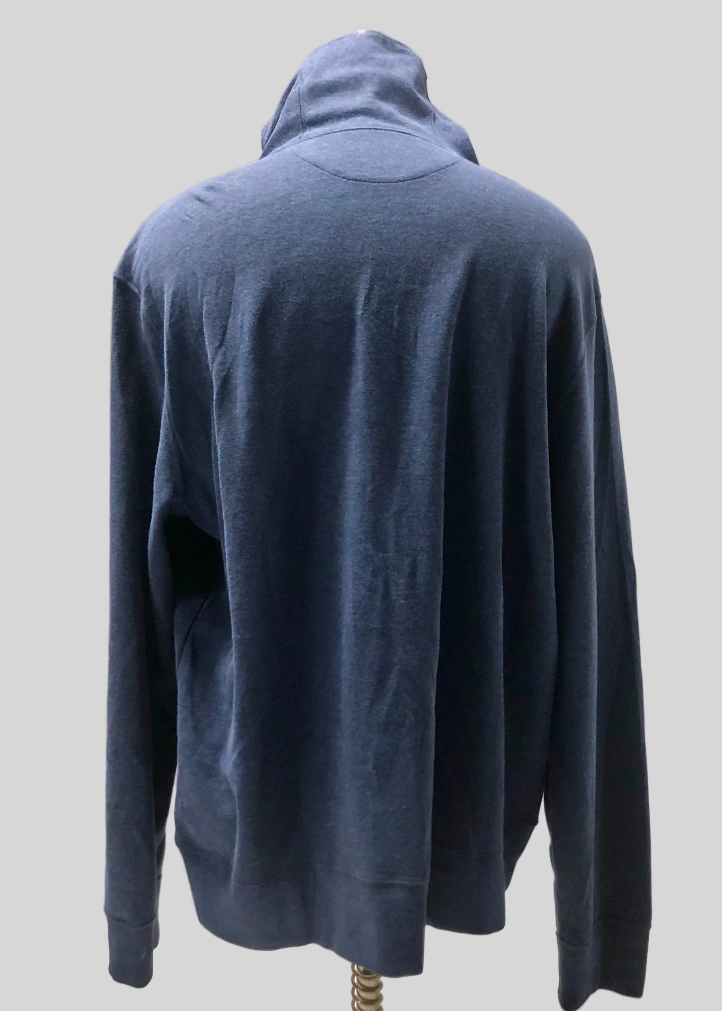 Sueter Jersey de botones Polo Ralph Lauren 🏇🏼 color azul oscuro con logo gris Talla XL