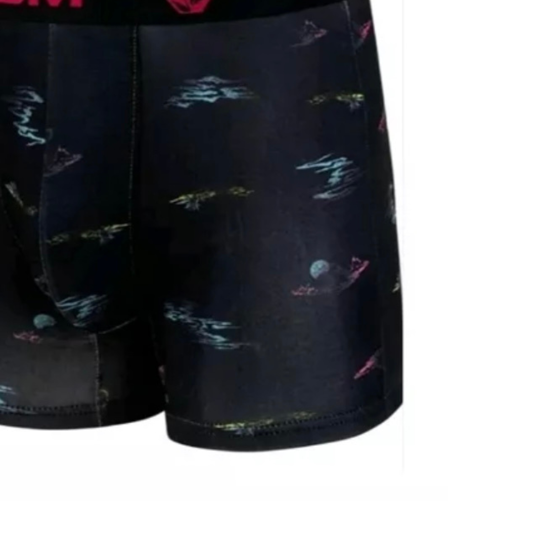 Boxers Briefs Volcom 🏄🏽‍♂️ Tela Performance color azul oscuro y diseño de luna Talla L