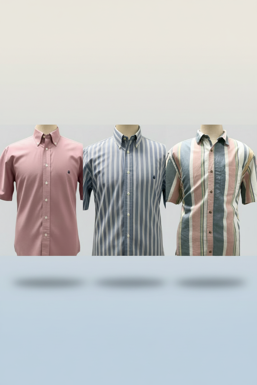 Camisa de botones Polo Ralph Lauren 🏇🏼 Oxford blanca de cuadros en color celeste y azul Talla XL Entalle Regular