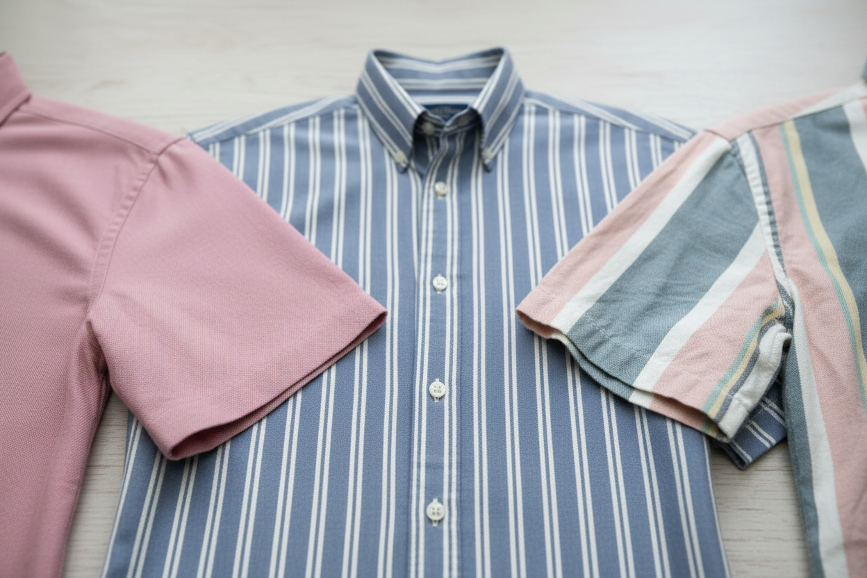 Camisa de botones Polo Ralph Lauren 🏇🏼 Oxford blanca de cuadros en color celeste y azul Talla XL Entalle Regular