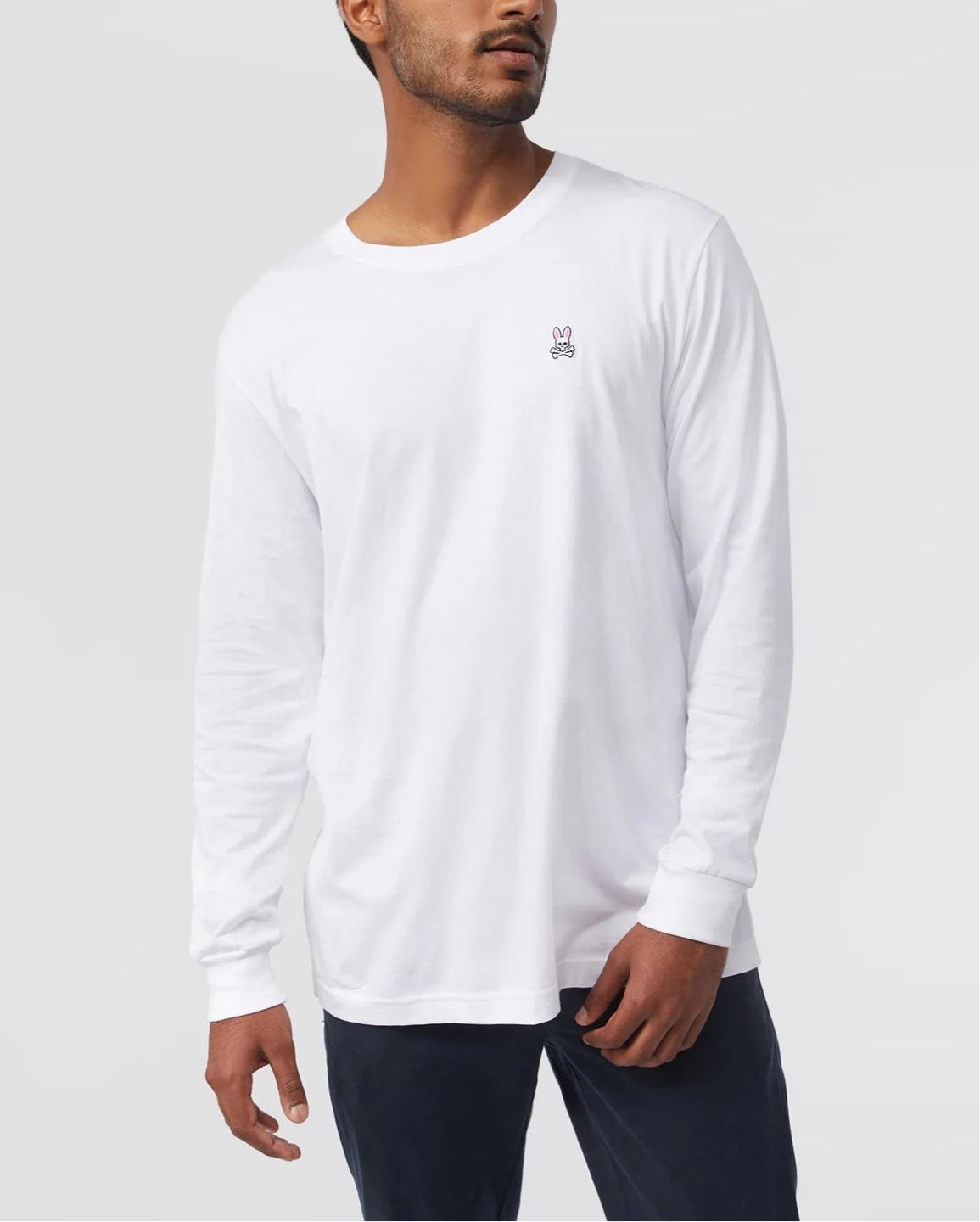 Camiseta cuello redondo Psycho Bunny 🐰 color blanco Talla M, L y XL