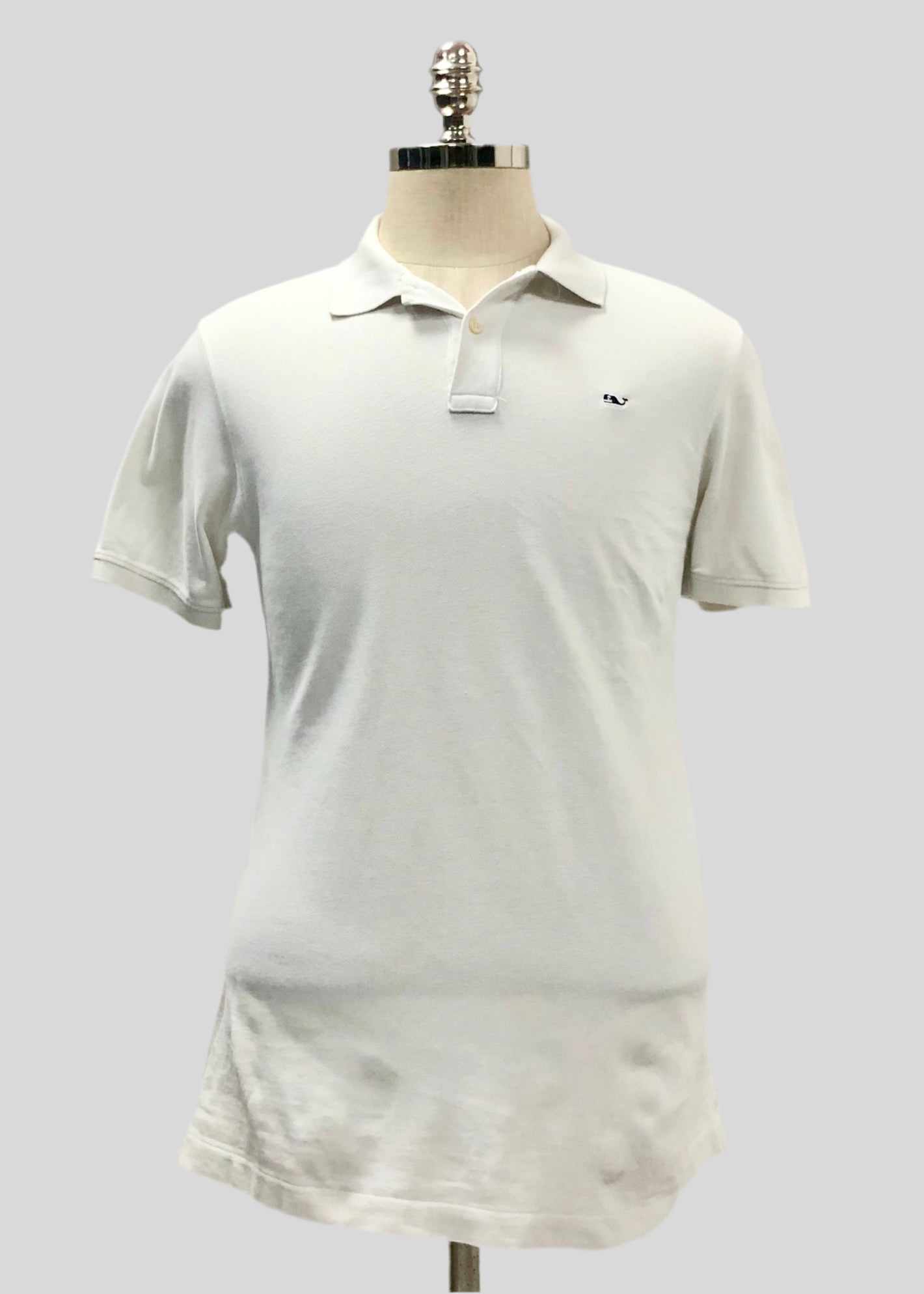 Camiseta Polo de niño Vineyard Vines 🐳 color blanco Talla XL (18) Entalle Regular
