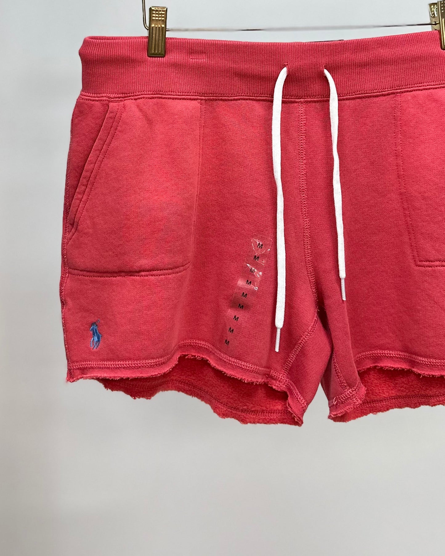 Short lounge de mujer Polo Ralph Lauren 🏇🏼 en color rosado magenta con logo en azul Talla M y L