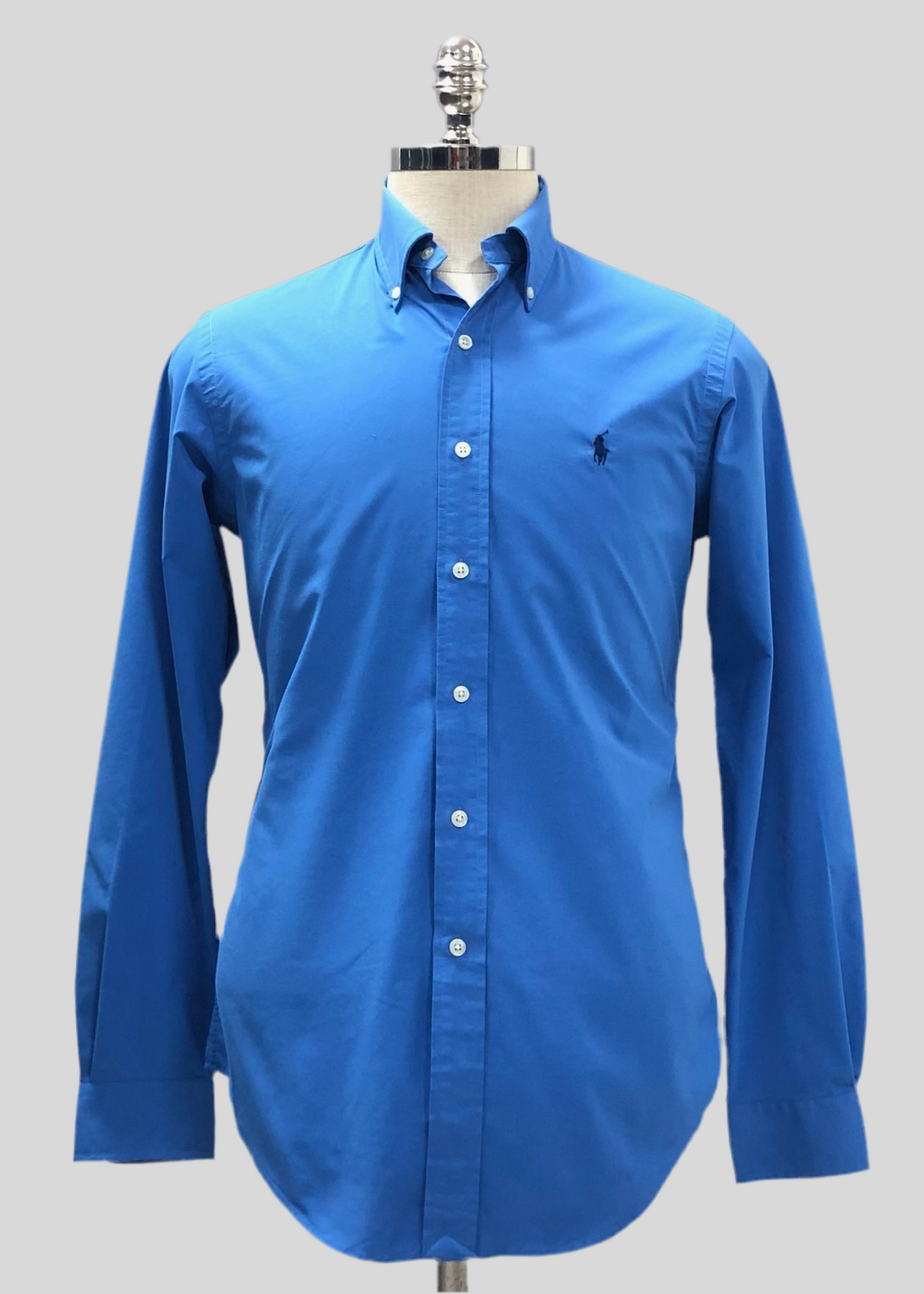 Camisa de botones Polo Ralph Lauren 🏇🏼 en color azul Talla S Entalle Clásico