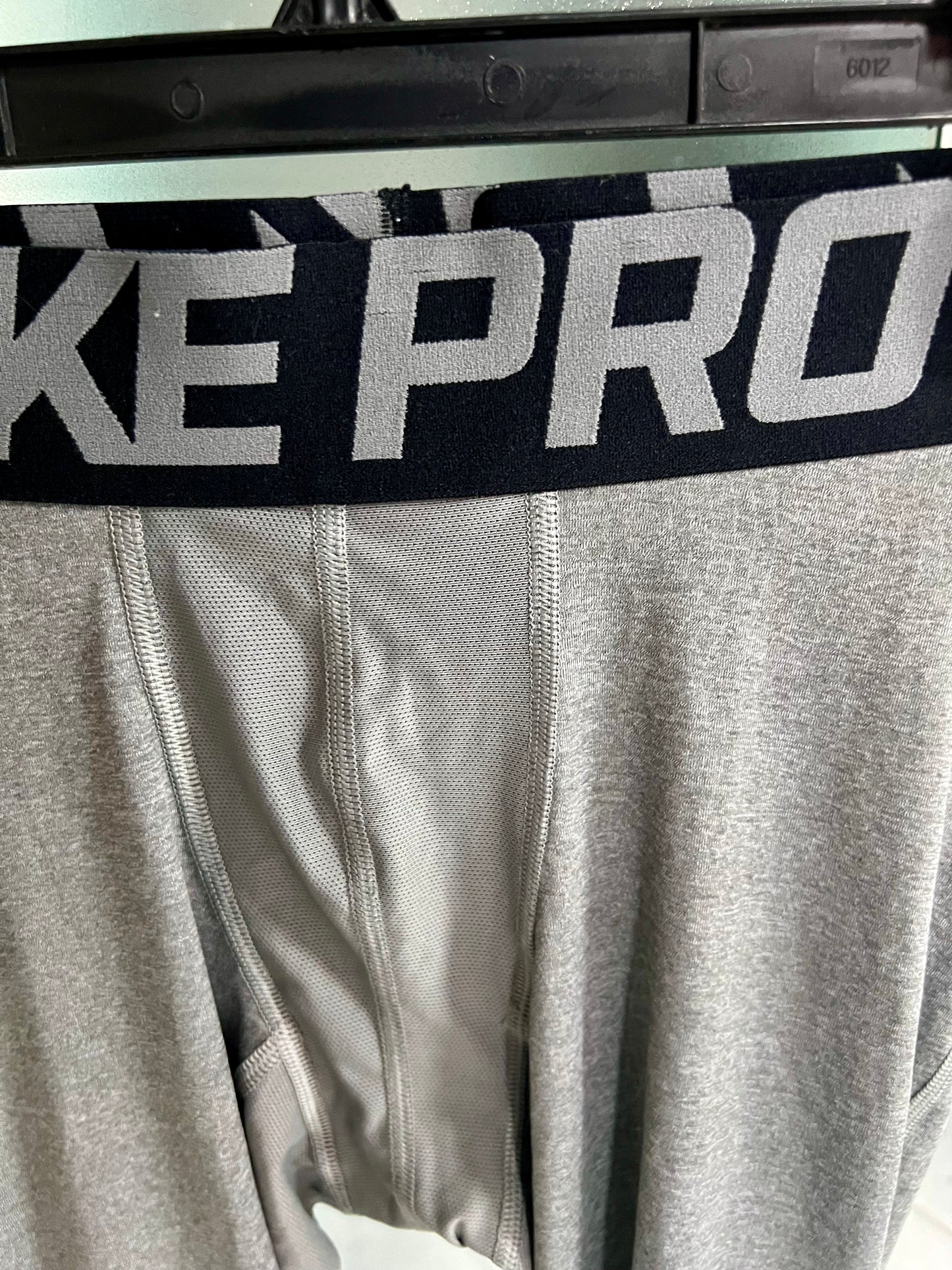 Mallas de entrenamiento licra Nike ✔️ Pro Dri-FIT 3/4 para hombre en Color gris Talla S