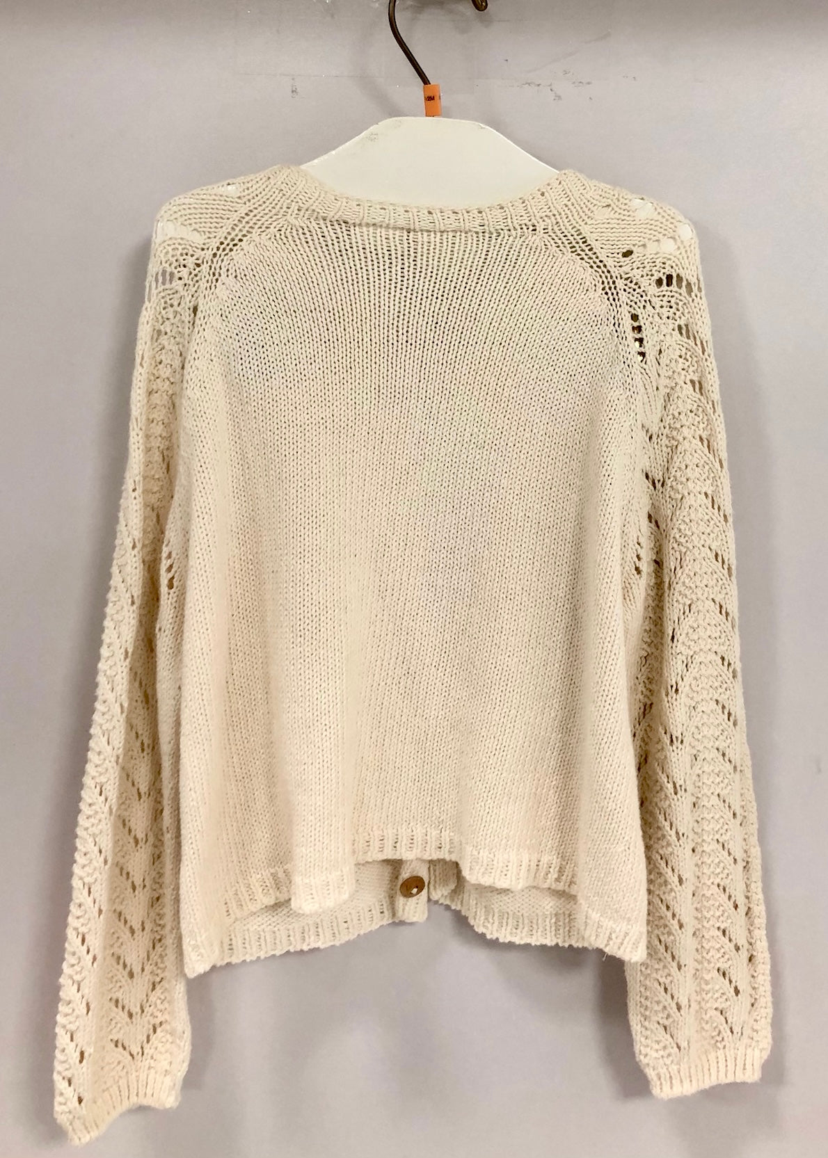 Cárdigan de niña Zara 🇪🇸 Color crema claro Talla 4