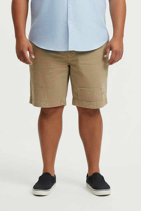 Short Casual Polo Ralph Lauren color Kaki y diseño cargo Talla 38