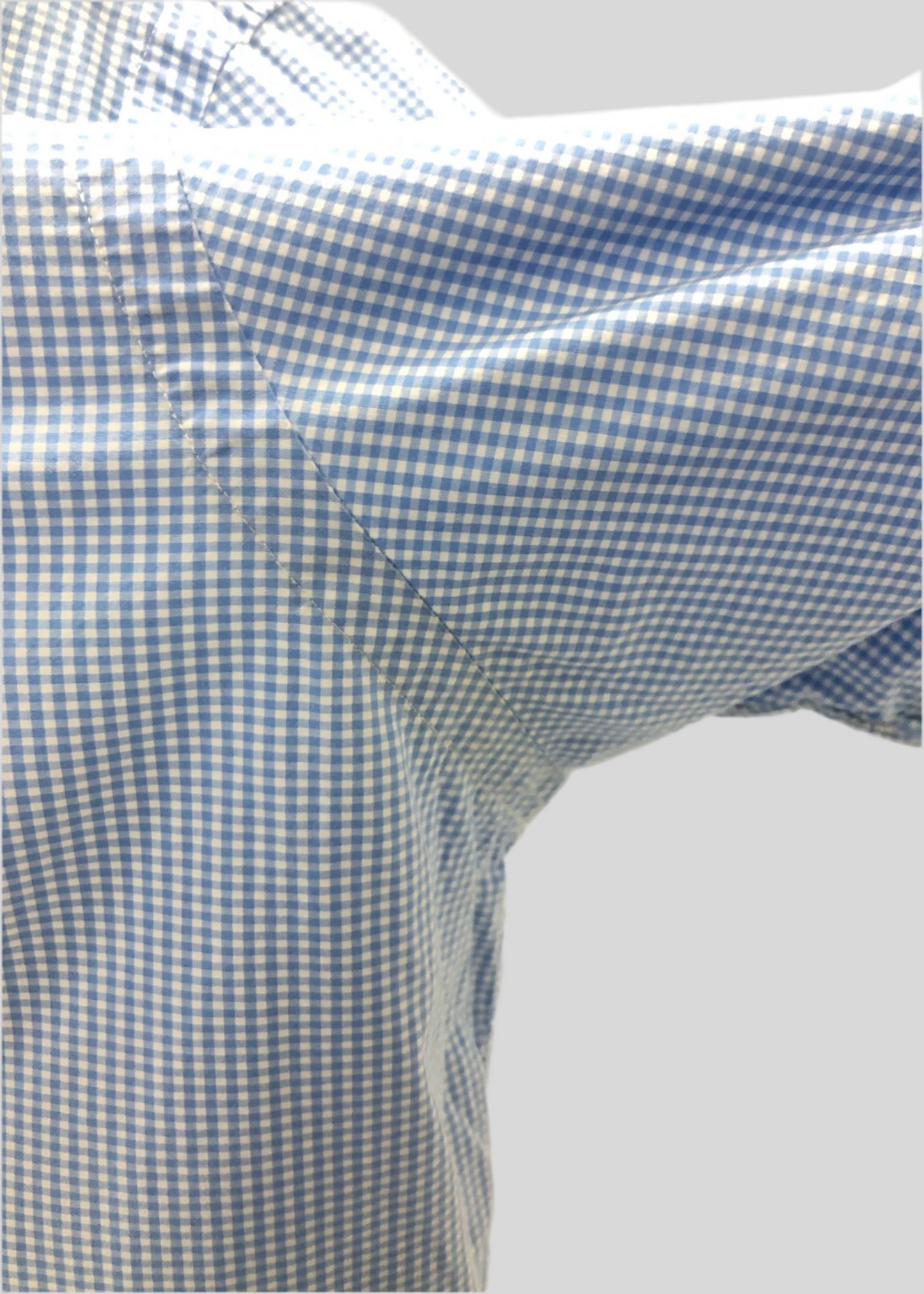 Camisa Polo Ralph Lauren 🏇🏼 con patrón de cuadros finos en celeste y blanco Talla XL Entalle Regular (ver descripción)