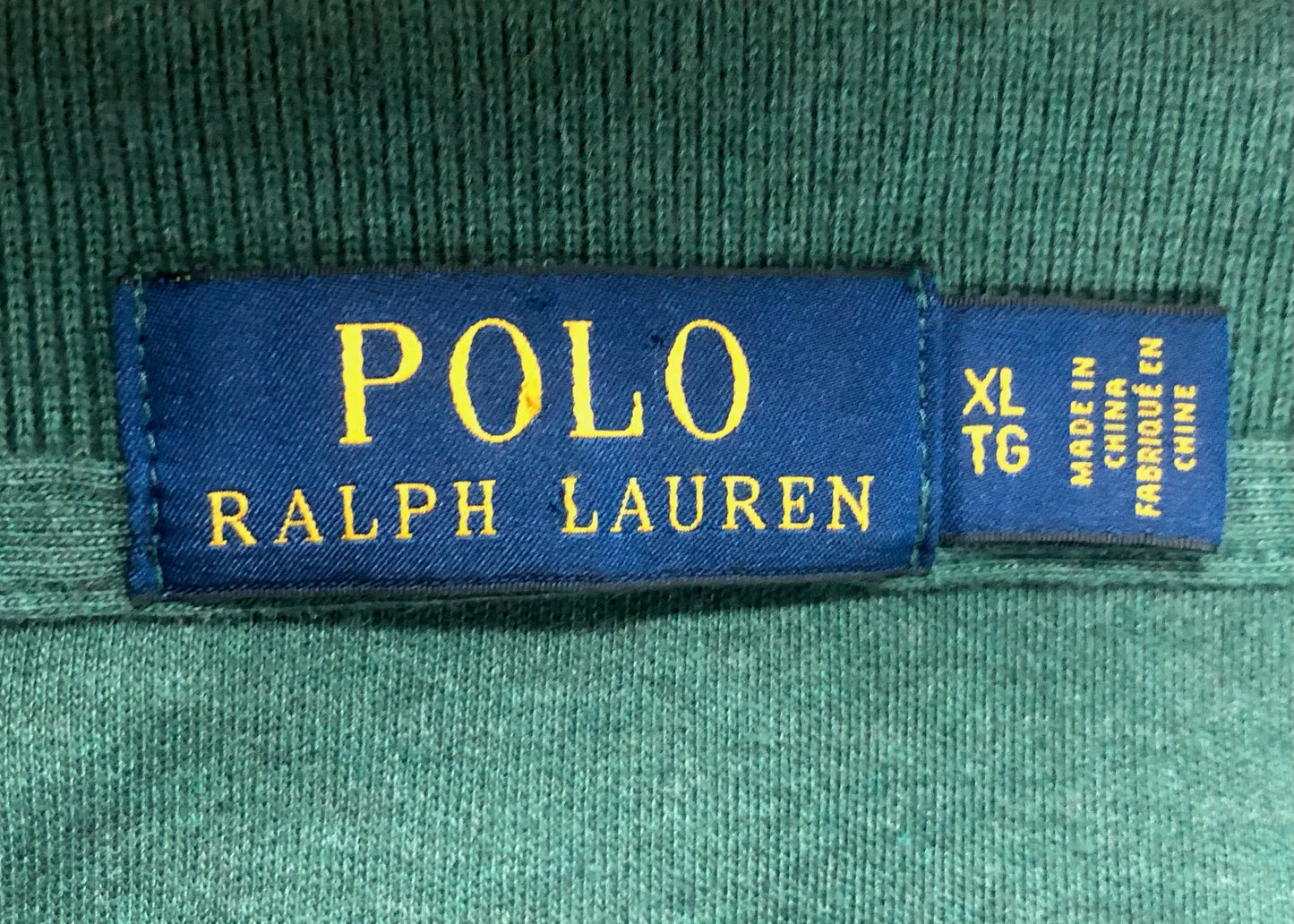 Camiseta Polo Ralph Lauren 🏇🏼 color verde oscuro Talla XL Entalle Regular