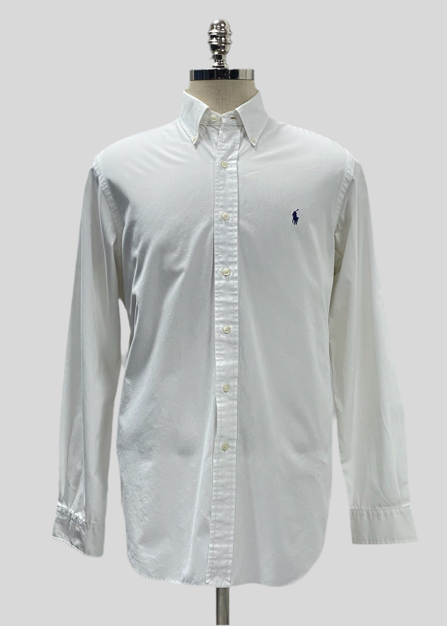 Camisa de botones Polo Ralph Lauren 🏇🏼  en color blanco Talla L Entalle Regular