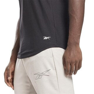 Paquete de 3 Camiseta sin mangas Reebok 🔺 Tela performance color negro y gris Talla M y L