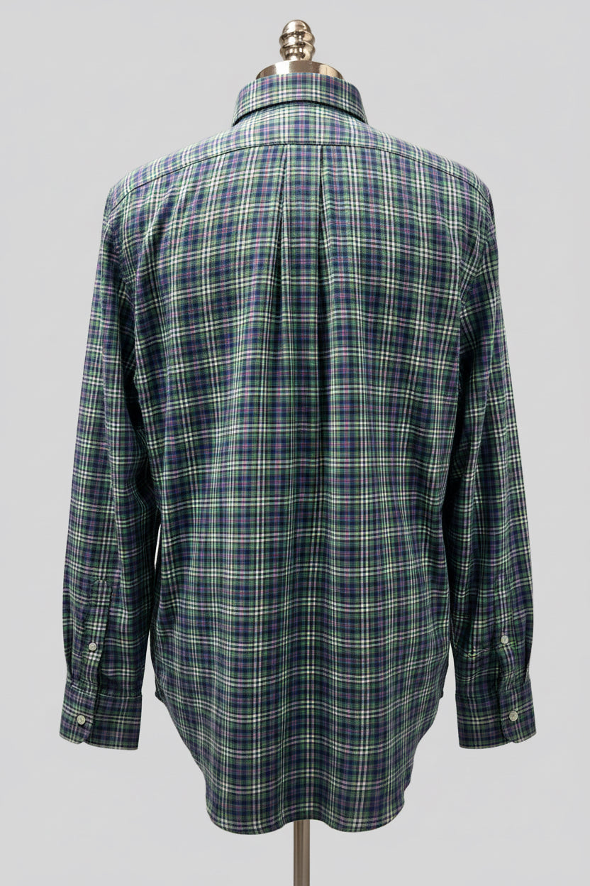 Camisa de botones Vineyard Vines 🐳 de cuadros en color azul, verde, rojo y blanco Talla XL Entalle Slim Fit