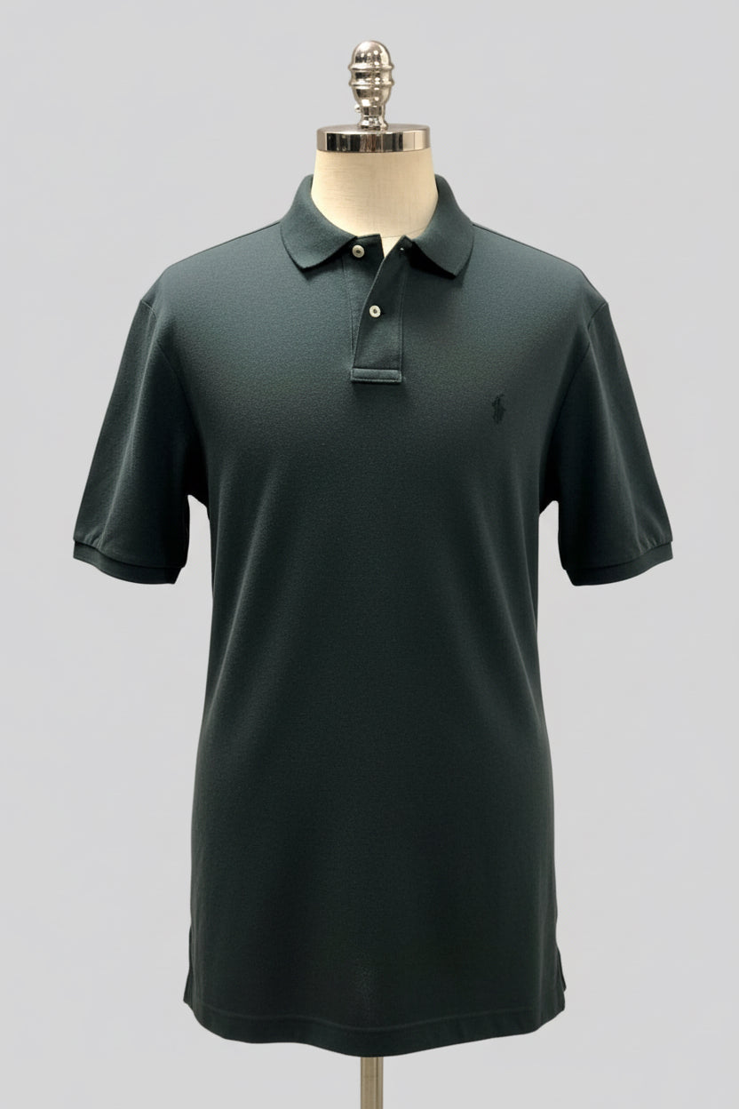 Camiseta Polo Ralph Lauren 🏇🏼 color gris oscuro Talla XL Entalle Regular