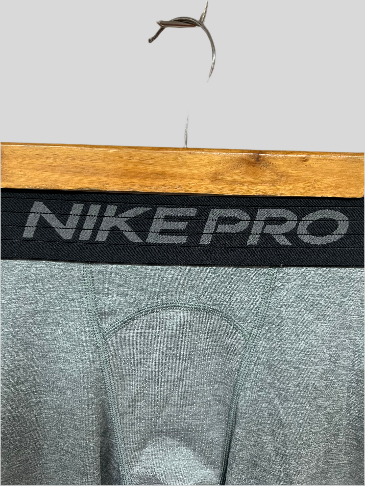 Mallas de entrenamiento Nike ✔️ Pro Dri-FIT para hombre en Color gris claro Talla L