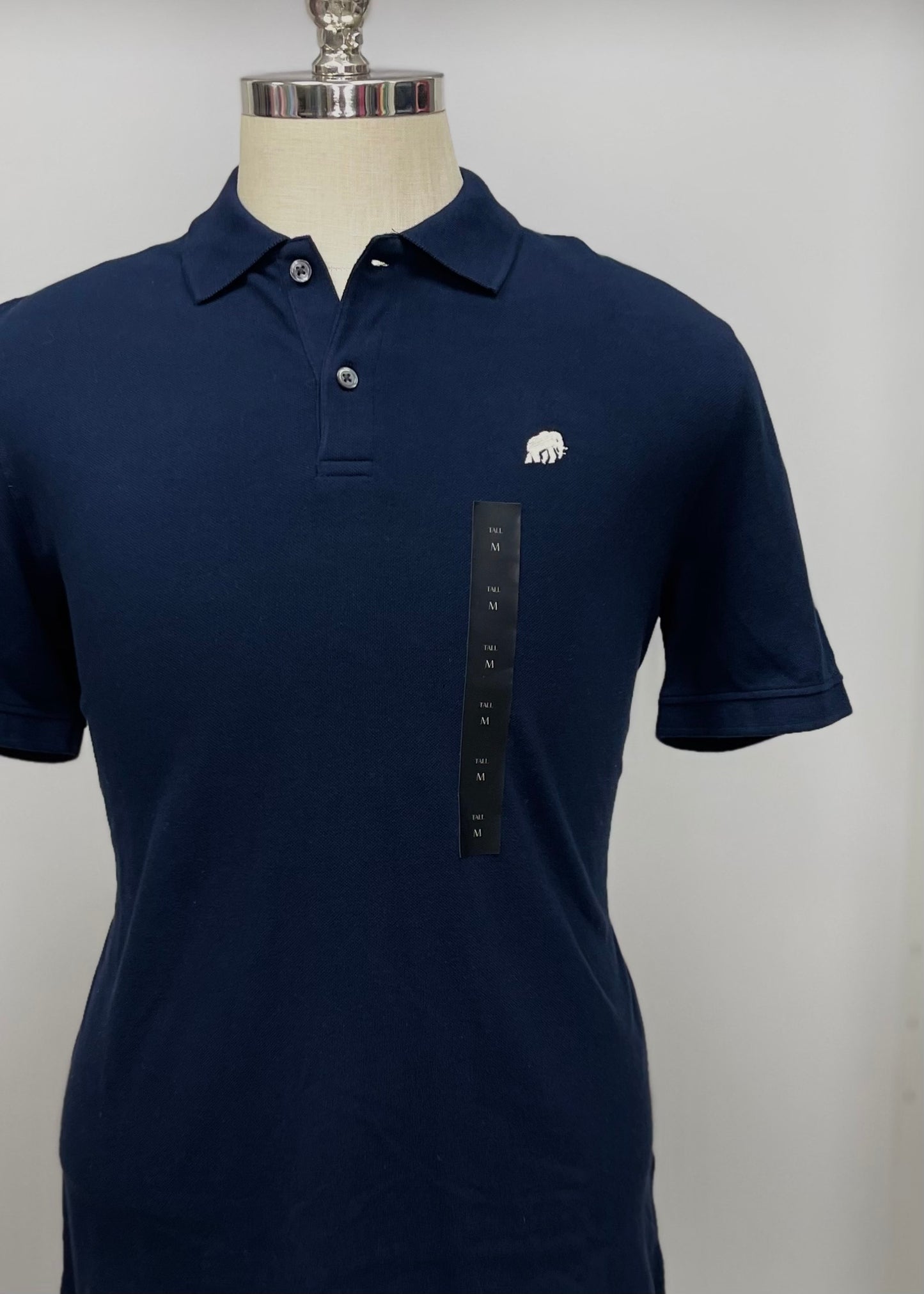 Camiseta Polo Banana Republic color azul navy Talla M Entalle Slim Fit