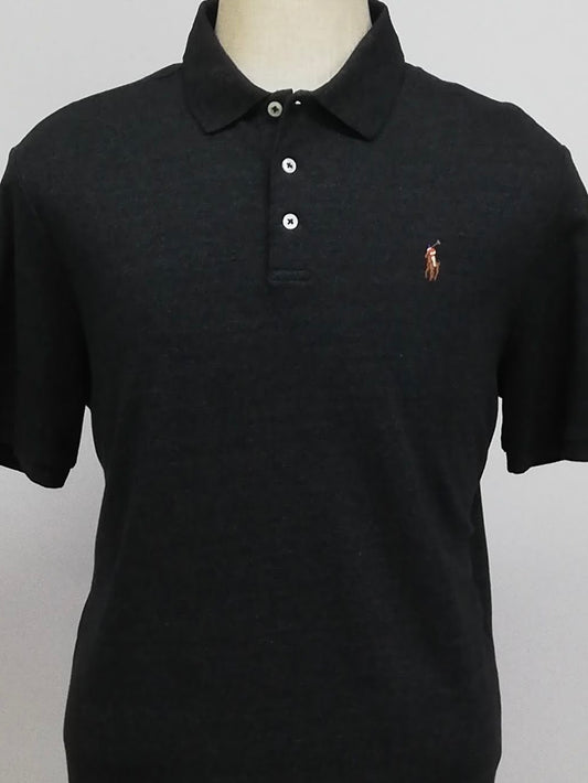 Camiseta Polo Ralph Lauren 🏇🏼color gris oscuro Talla L Entalle Clásico