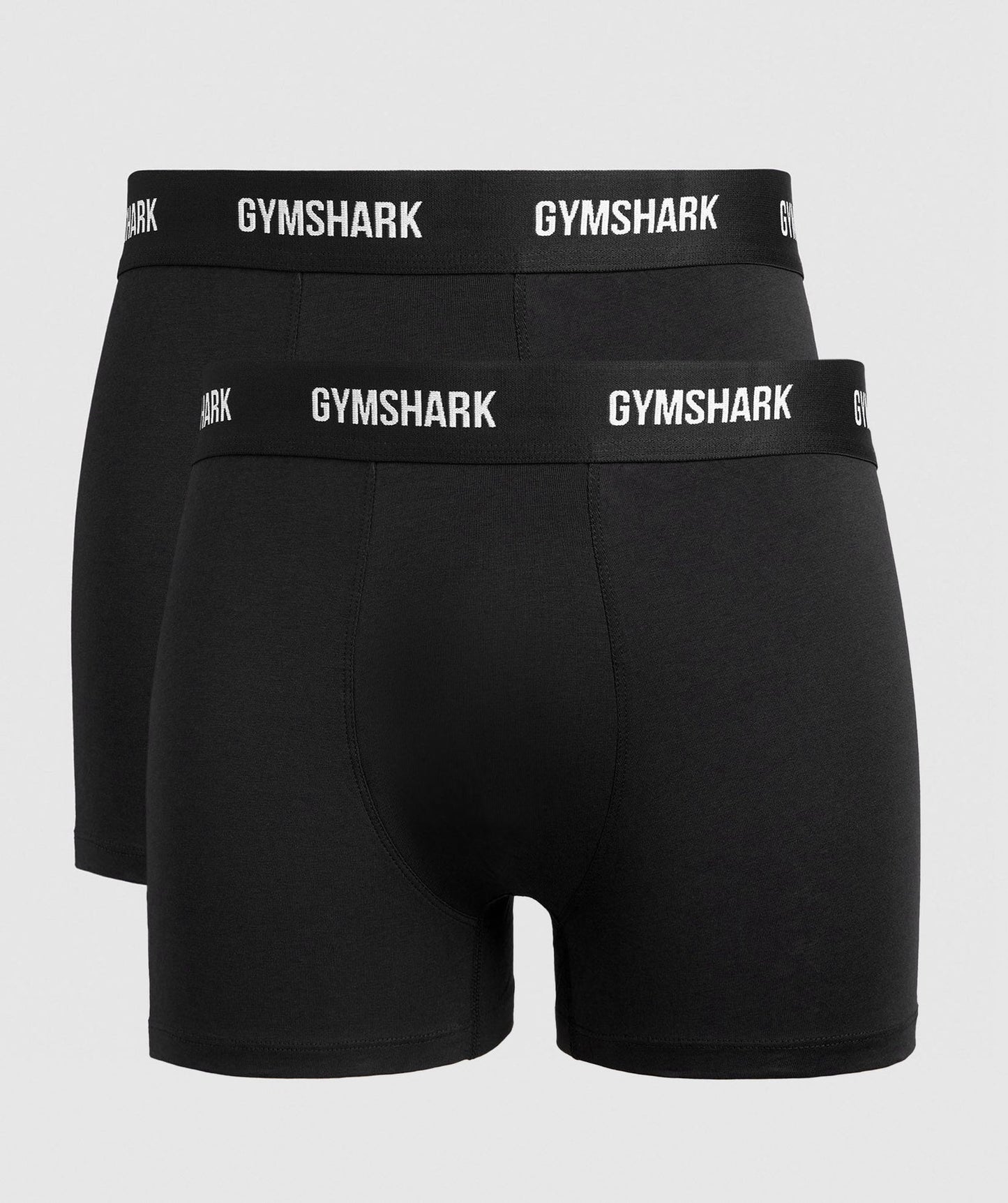 Paquete de 2 Boxers Briefs Gymshark 🏋🏽 Tela de algodón stretch color negro Talla L