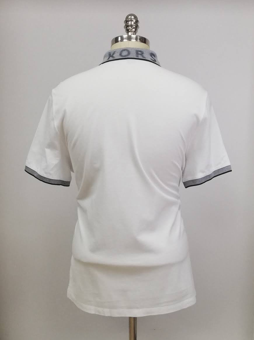 Camiseta Polo Michael Kors color blanco Talla XL Entalle Regular