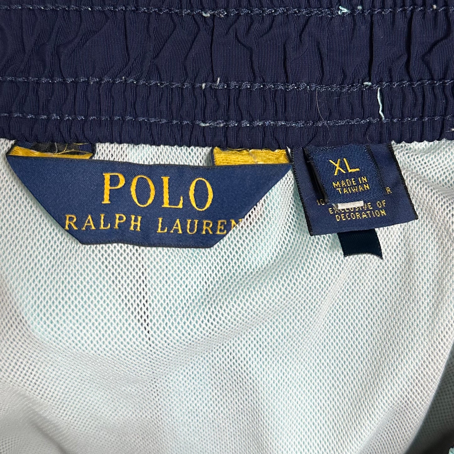 Short Casual Polo Ralph Lauren Color blanco con diseño de Veleros Talla XL