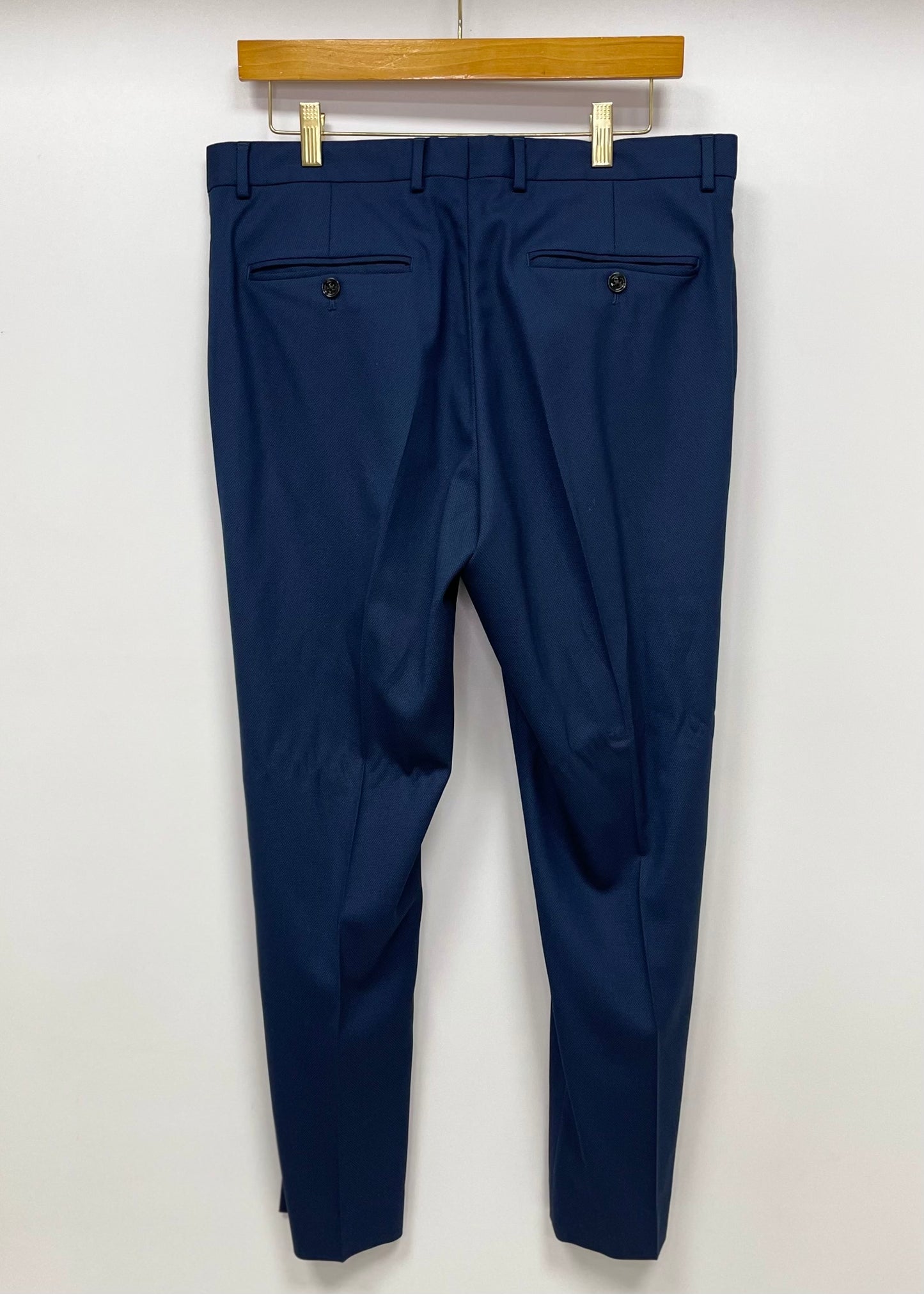 Pantalon de vestir Zara 🇪🇸 Color azul oscuro Talla 31 Corte Slim Fit