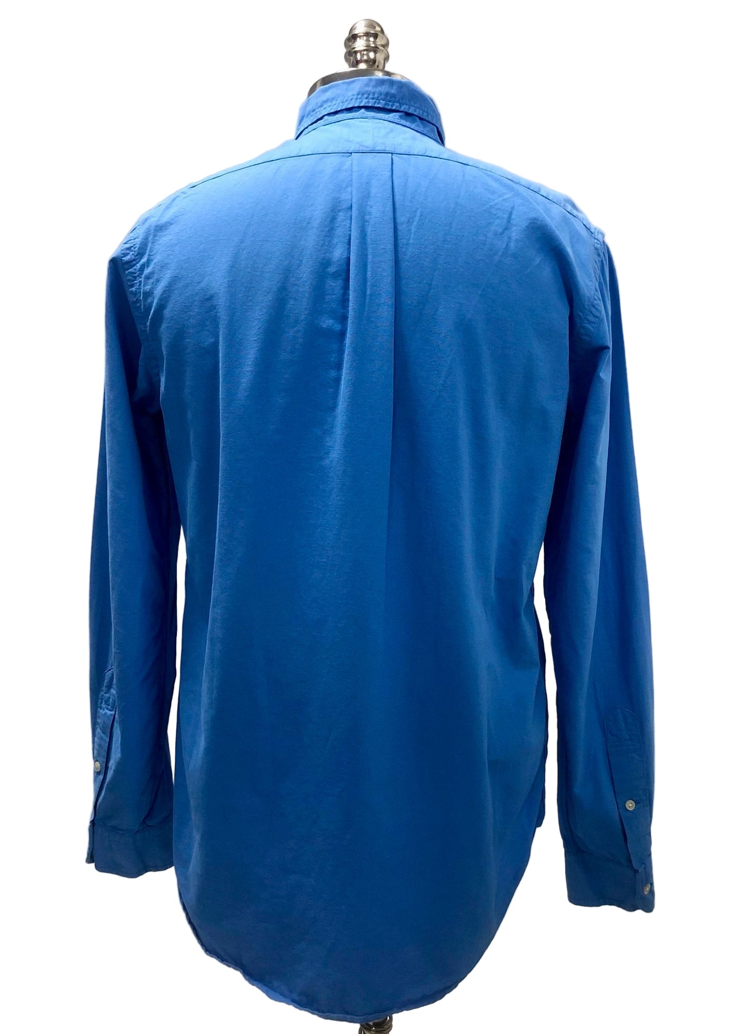 Camisa de botones Polo Ralph Lauren 🏇🏼 Oxford en color azul Talla M Entalle Regular