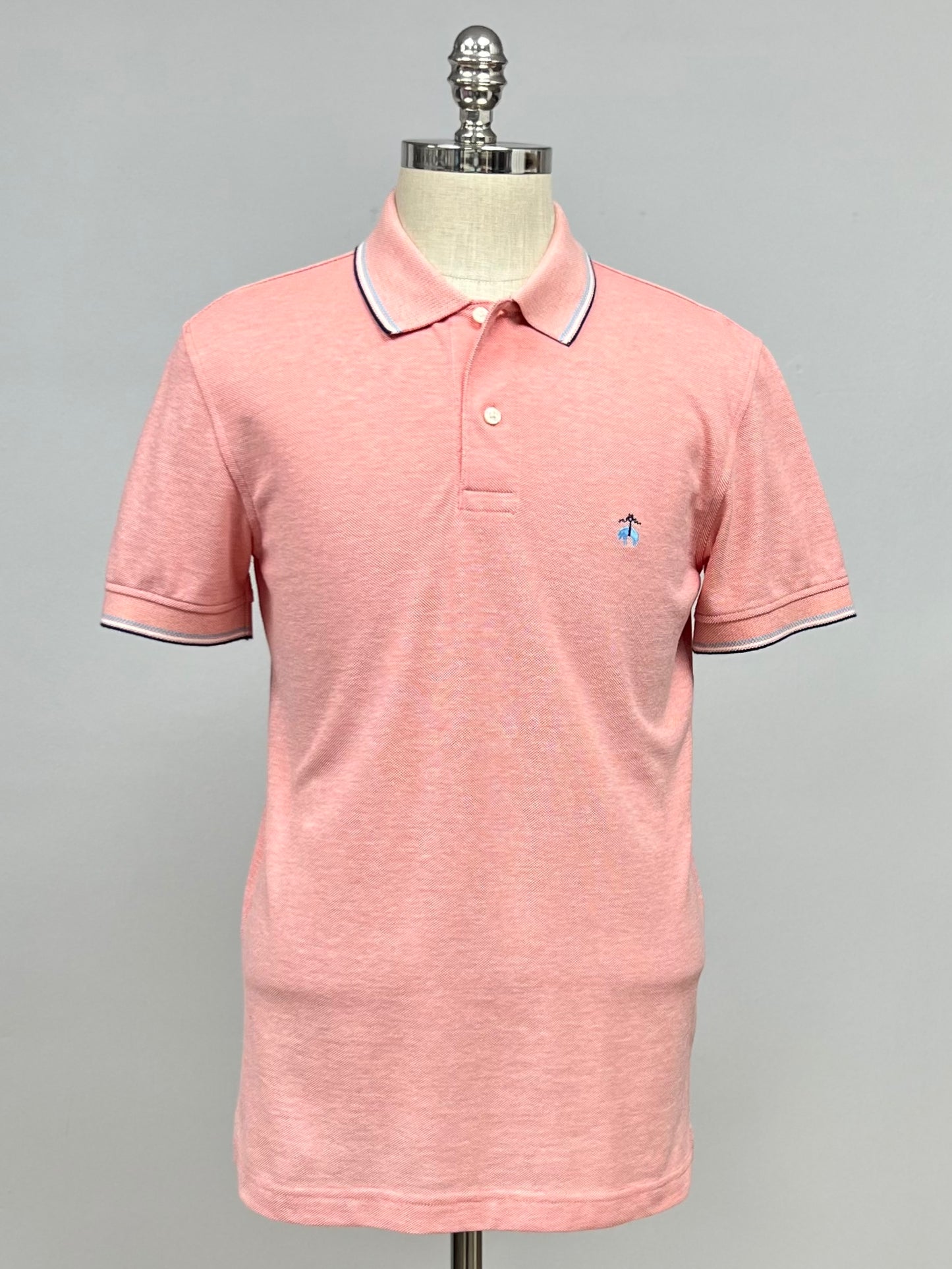 Camiseta Polo Brooks Brothers 🐑 color salmon Talla M Slim Fit