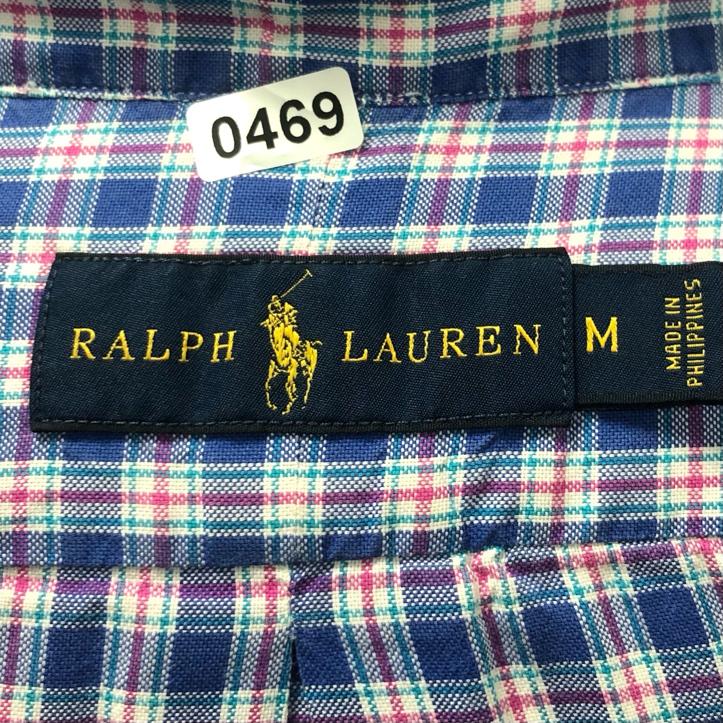 Camisa de botones Polo Ralph Lauren 🏇🏼 de cuadros azul, rojo y blanco Talla M Entalle Regular