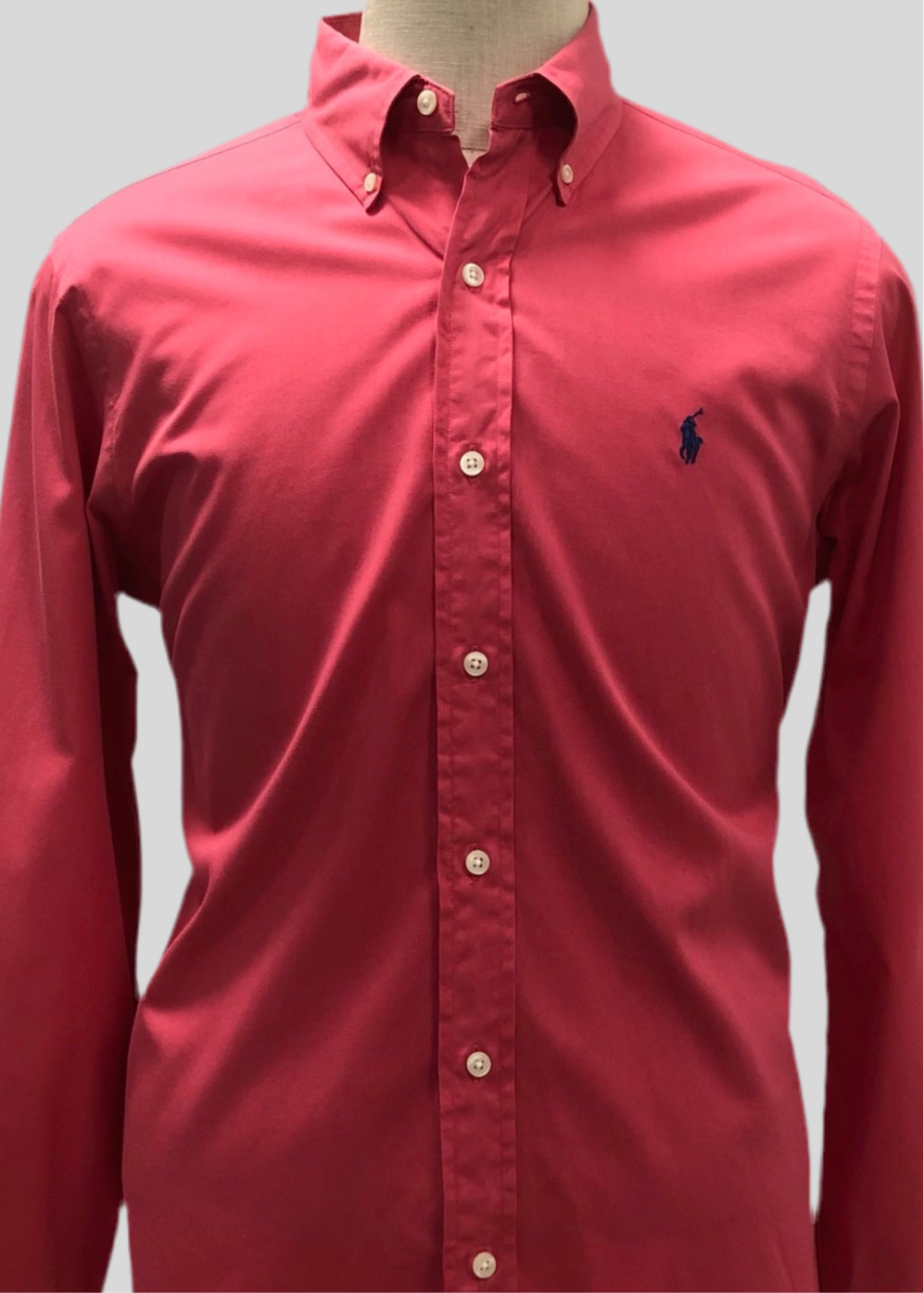 Camisa de botones Polo Ralph Lauren 🏇🏼 en color rojo Talla M Entalle Regular