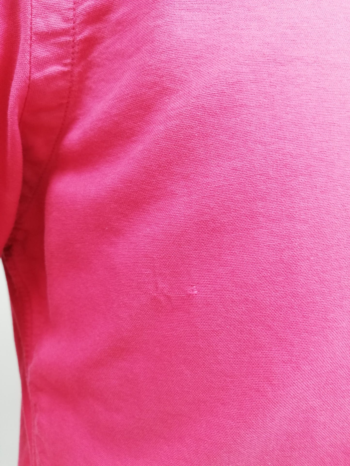 Camisa de botones Polo Ralph Lauren 🏇🏼 color rosado magenta Talla S Entalle Regular (ver descripción)