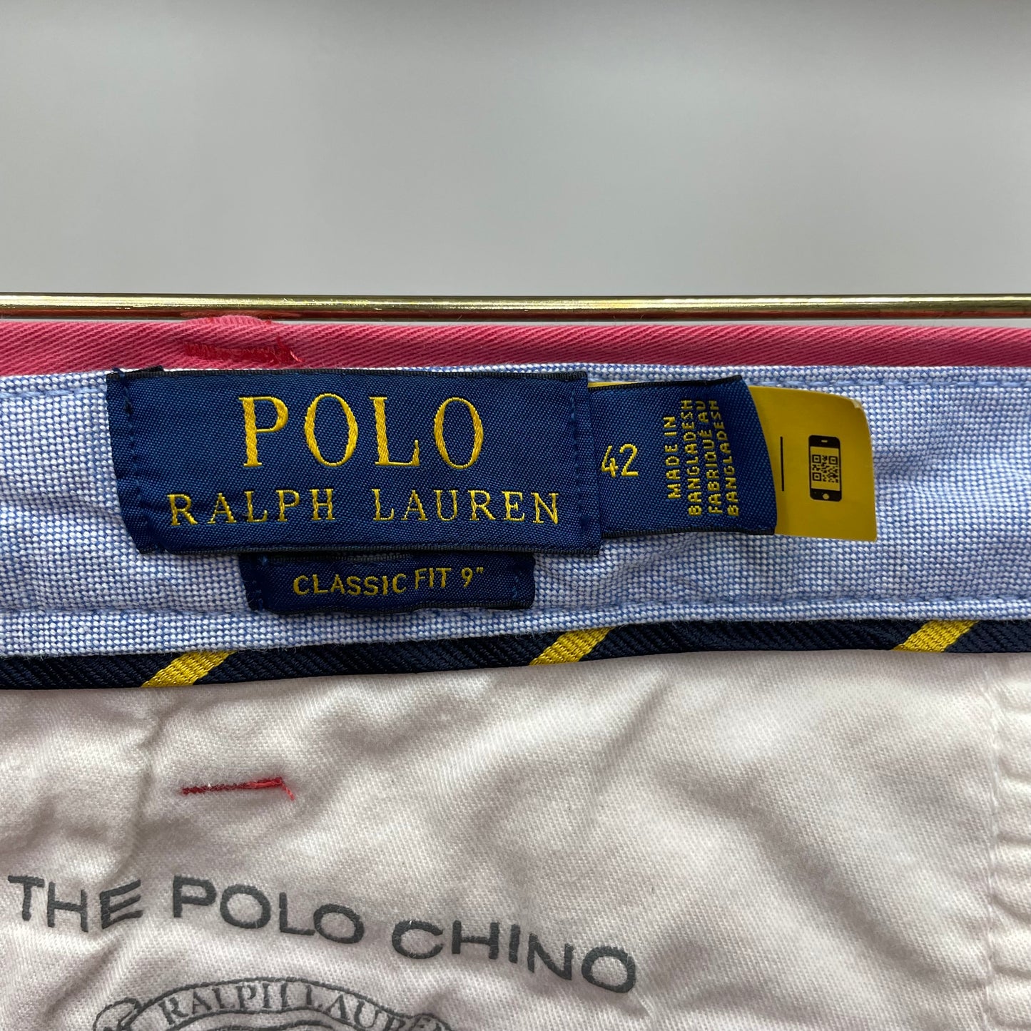 Short Casual Polo Ralph Lauren 🏇🏼 color rosado magenta talla 42