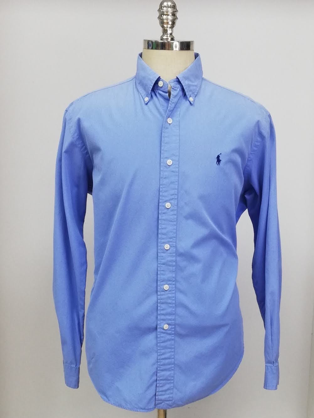 Camisa de botones Polo Ralph Lauren 🏇🏼 en color Celeste Talla L Entalle Clásico (ver descripción)