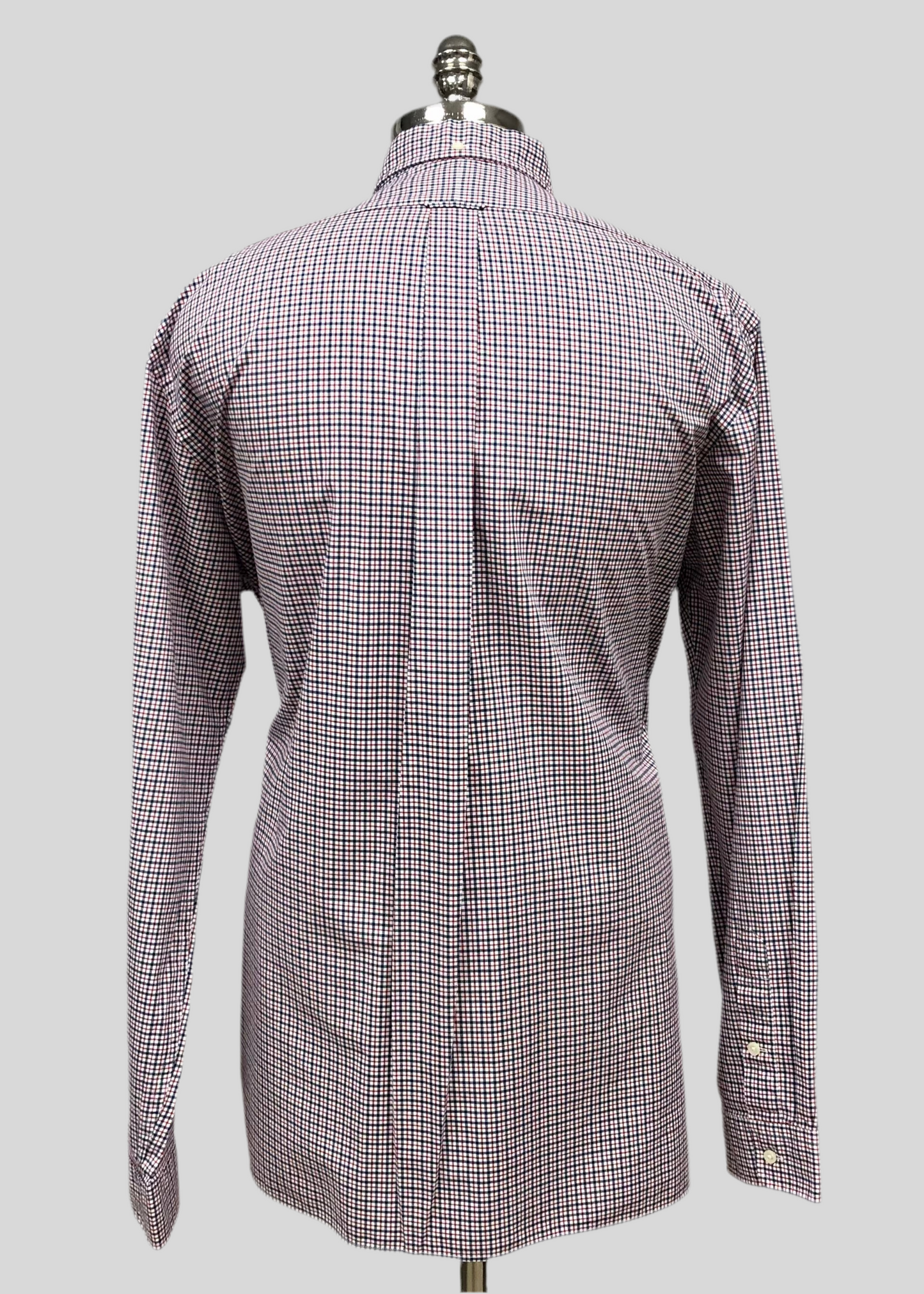 Camisa de botones Polo Ralph Lauren 🏇🏼 Color Blanco de cuadros en color rojo y azul navy Talla M Entalle Regular