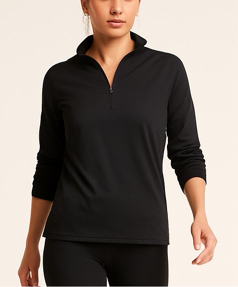 Sueter Jersey de mujer marca Peloton 🏃🏻 color negro y logo en color blanco Talla M