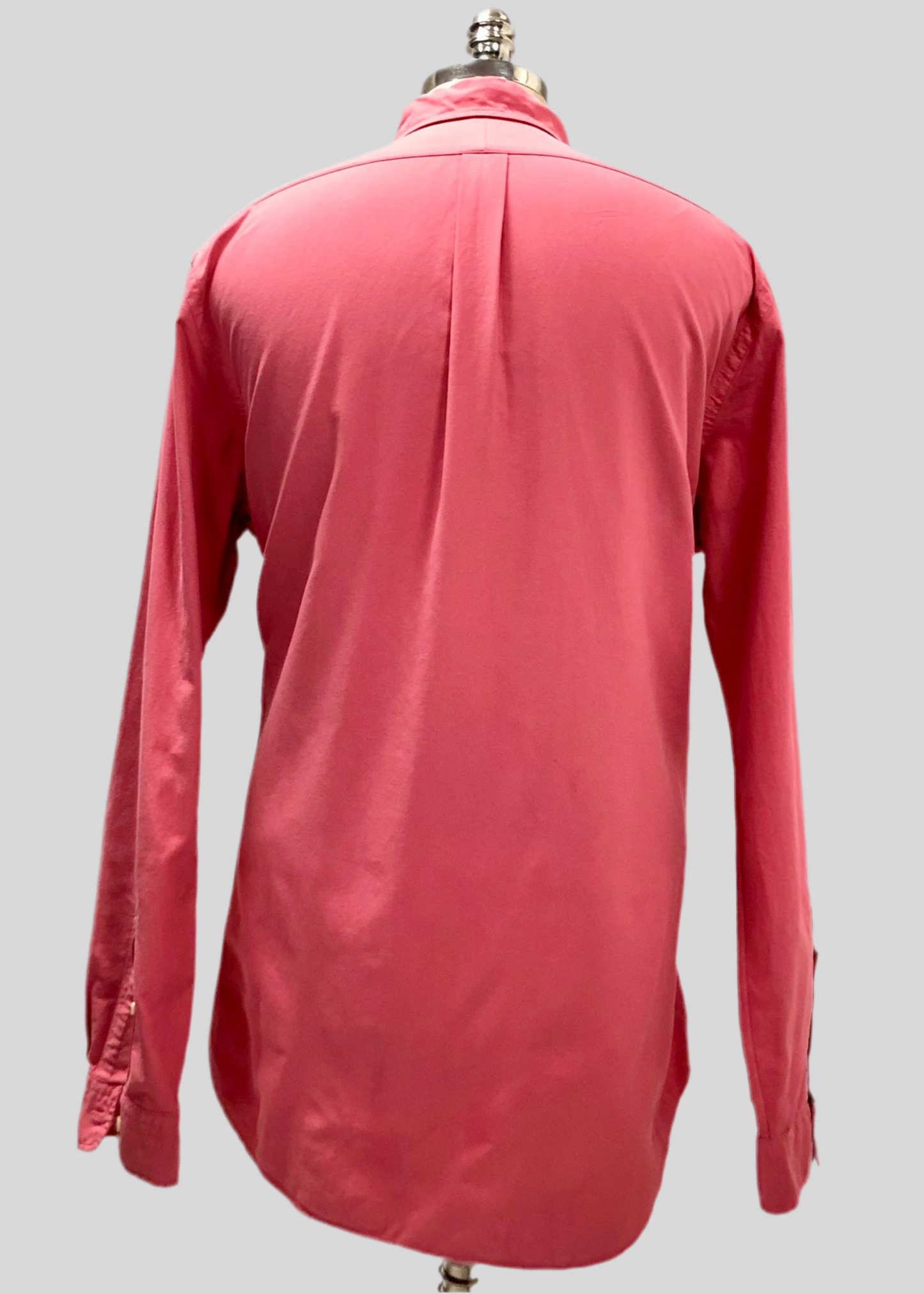 Camisa de botones Polo Ralph Lauren 🏇🏼 Oxford en color rosado magenta Talla L y XL Entalle Regular