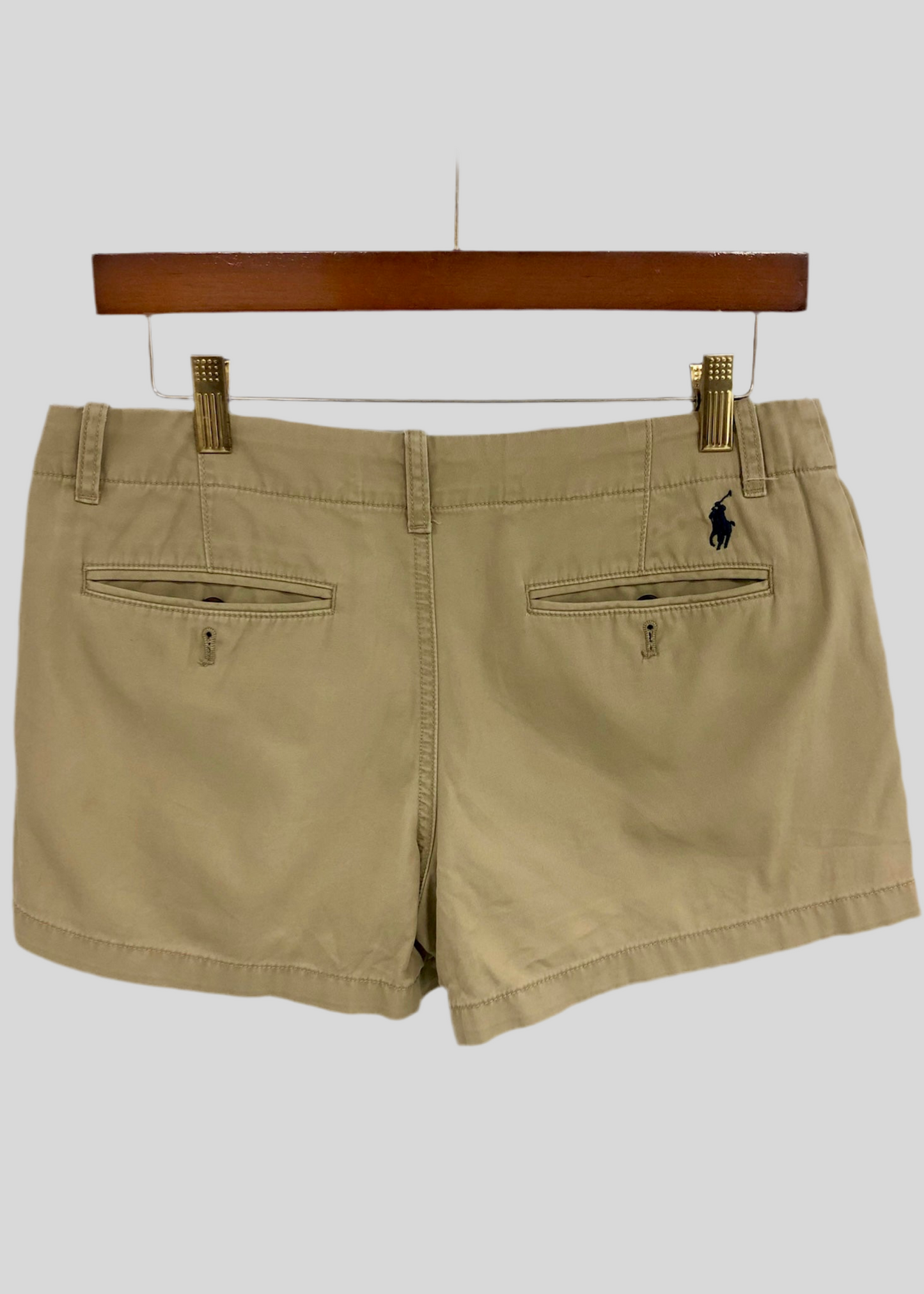 Short de mujer Polo Ralph Lauren 🏇🏼 Estilo cargo en color kaki Talla S