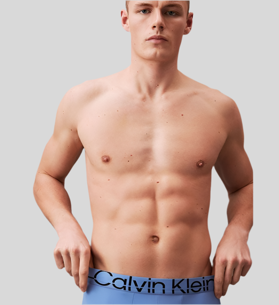 Paquete de 3 Calzoncillos tipo Boxer Calvin Klein de Microfibra - Cooling Technology en Talla XL