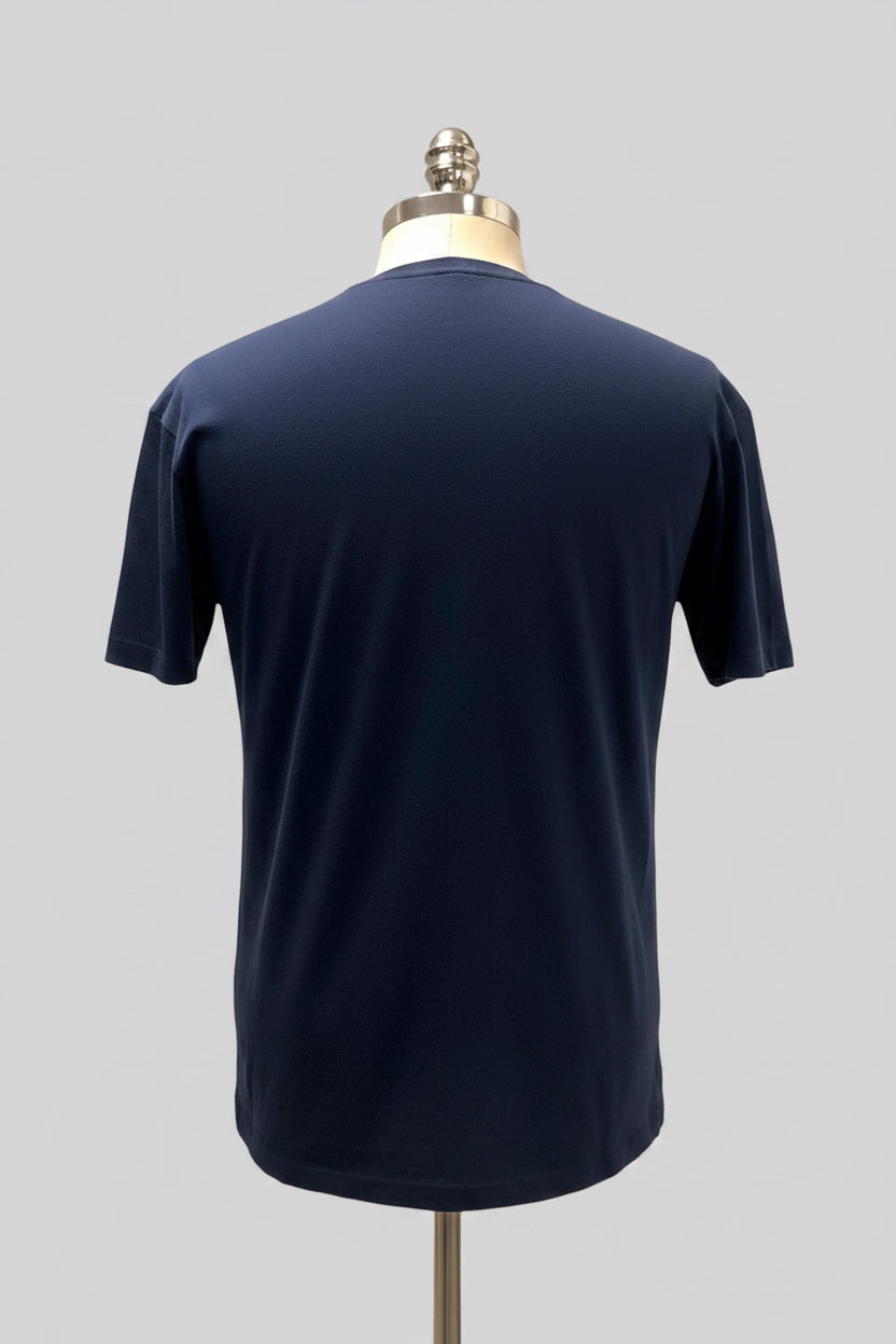 Camiseta cuello redondo Polo Ralph Lauren 🏇🏼 color azul navy Talla M Entalle Regular