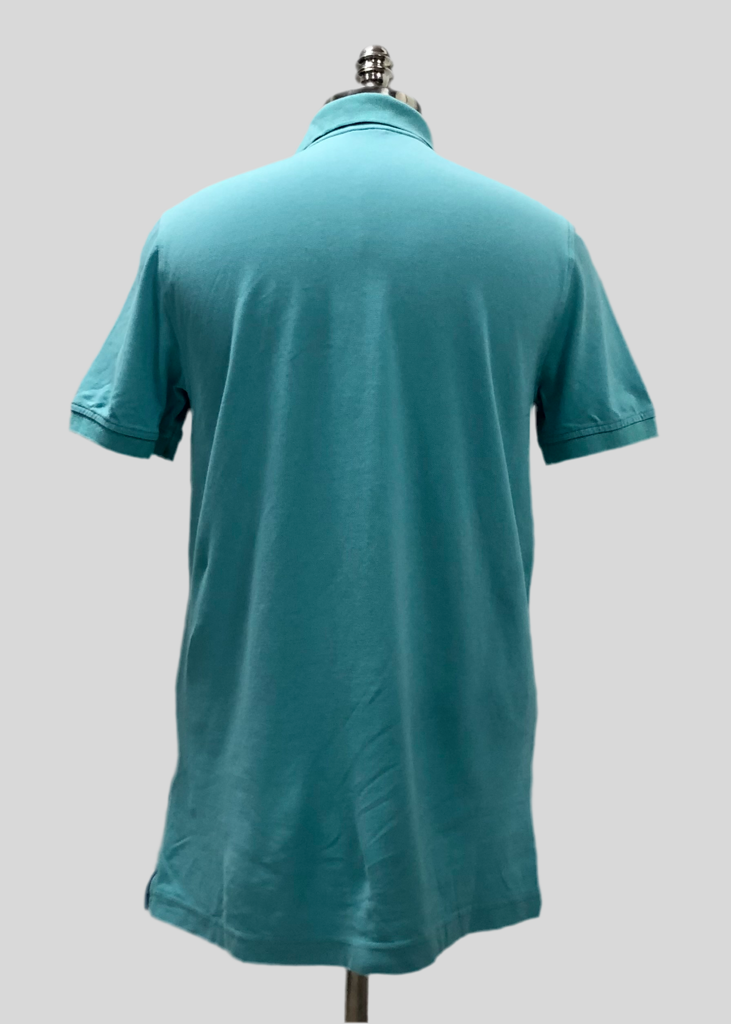 Camiseta Polo Brooks Brothers 🐑 color turquesa claro Talla S Entalle Regular