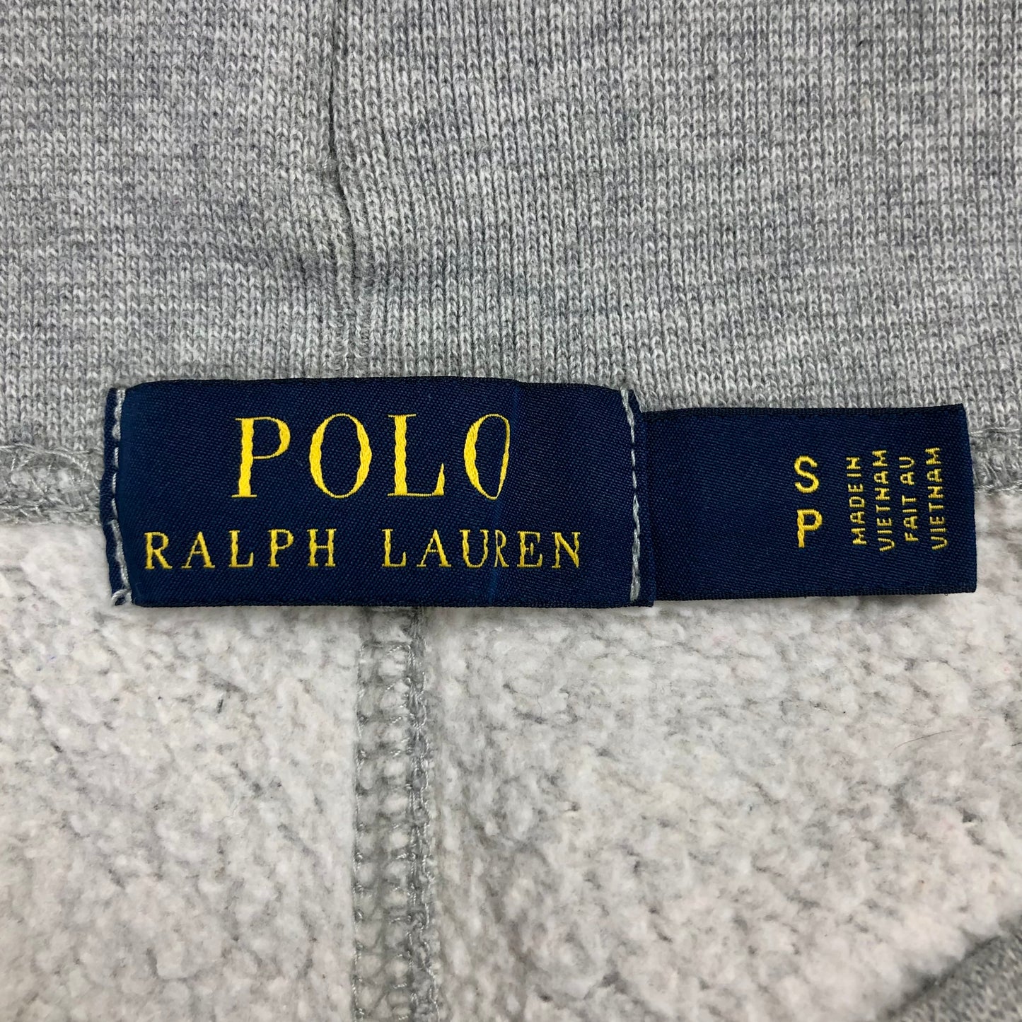 Short Lounge Polo Ralph Lauren 🏇🏼 color Gris y logo en azul navy Talla S