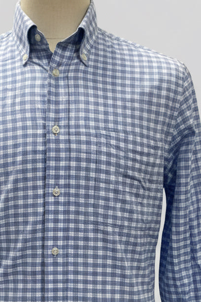 Camisa Polo Ralph Lauren 🏇🏼 de cuadros azul, rosado y blanco Talla M Entalle Regular