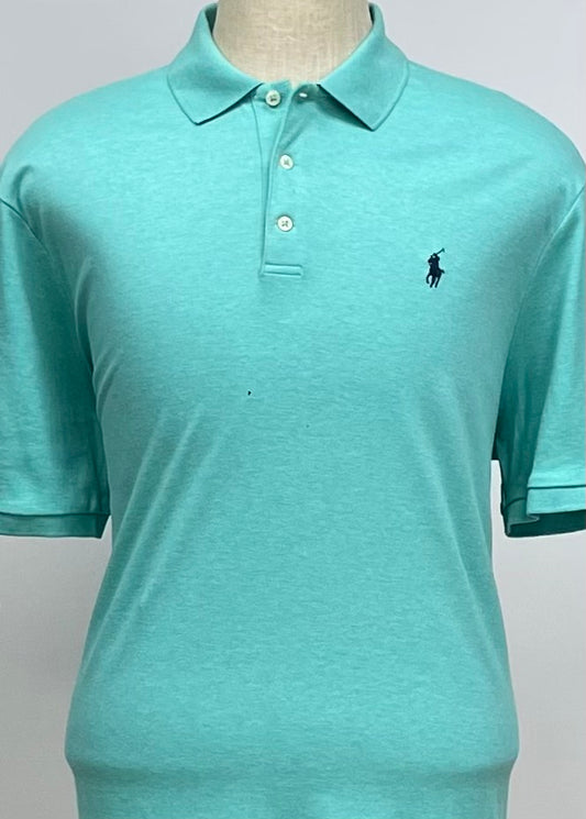 Camiseta Polo Ralph Lauren 🏇🏼color turquesa Talla XL Entalle Clásico