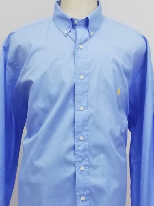 Camisa de botones Polo Ralph Lauren 🏇🏼 en color celeste Talla XXL Entalle Regular