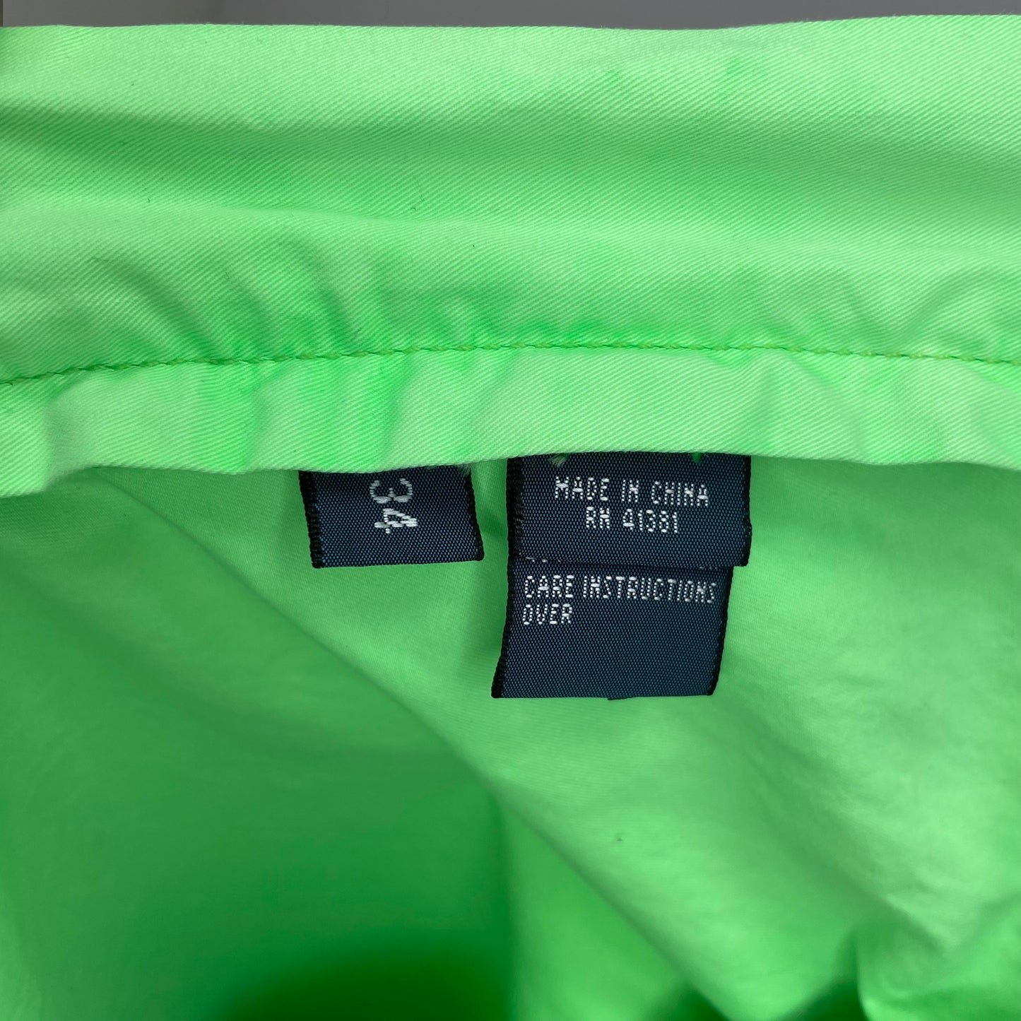 Short Casual Polo Ralph Lauren 🏇 color verde neón talla 34