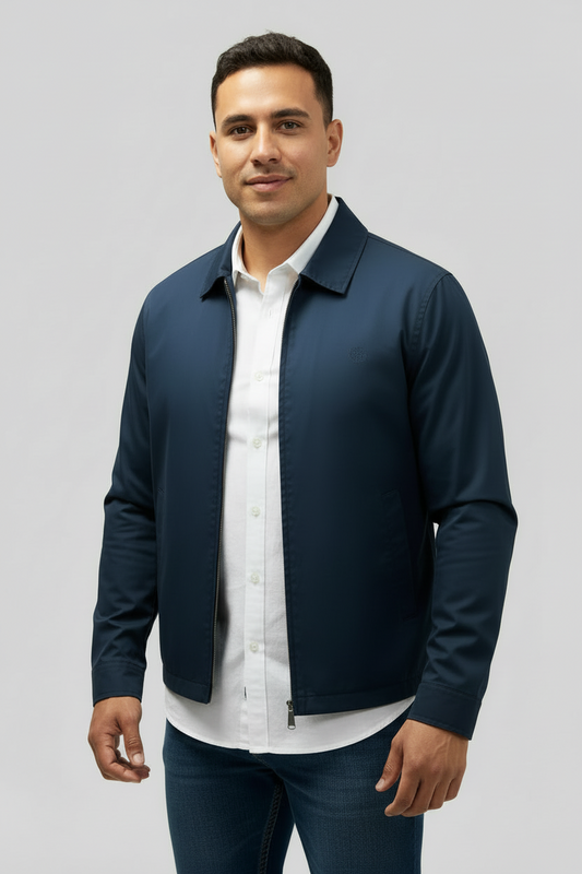 Chaqueta Brooks Brothers 🐑 color azul navy Talla Large